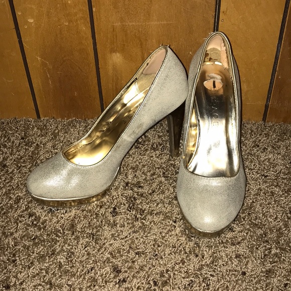 Champagne Shoes - Heels